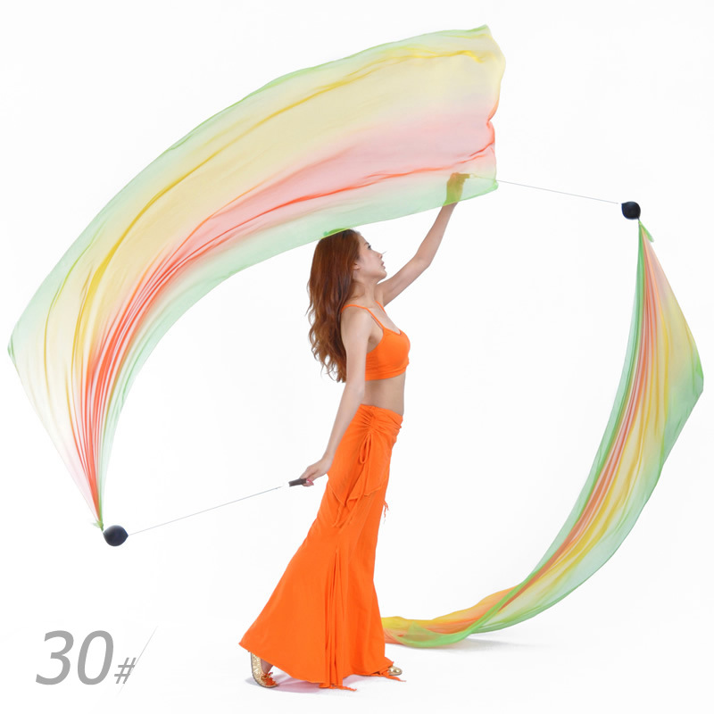 Belly Dance Poi Veil For Ladies More Colors